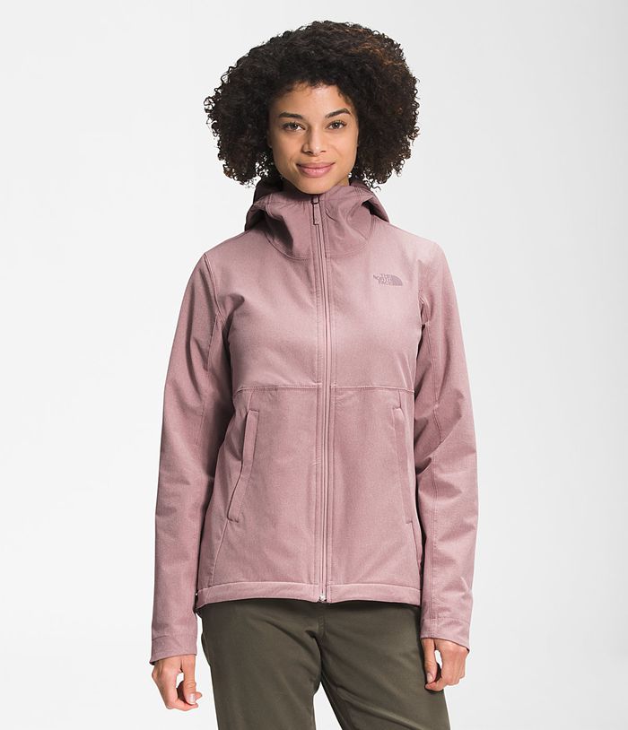 Chaqueta Softshell The North Face Mujer Moradas Claro Shelbe Raschel Sudadera Con Capucha 20185RFDW